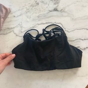 Athleta XS sports bra black
